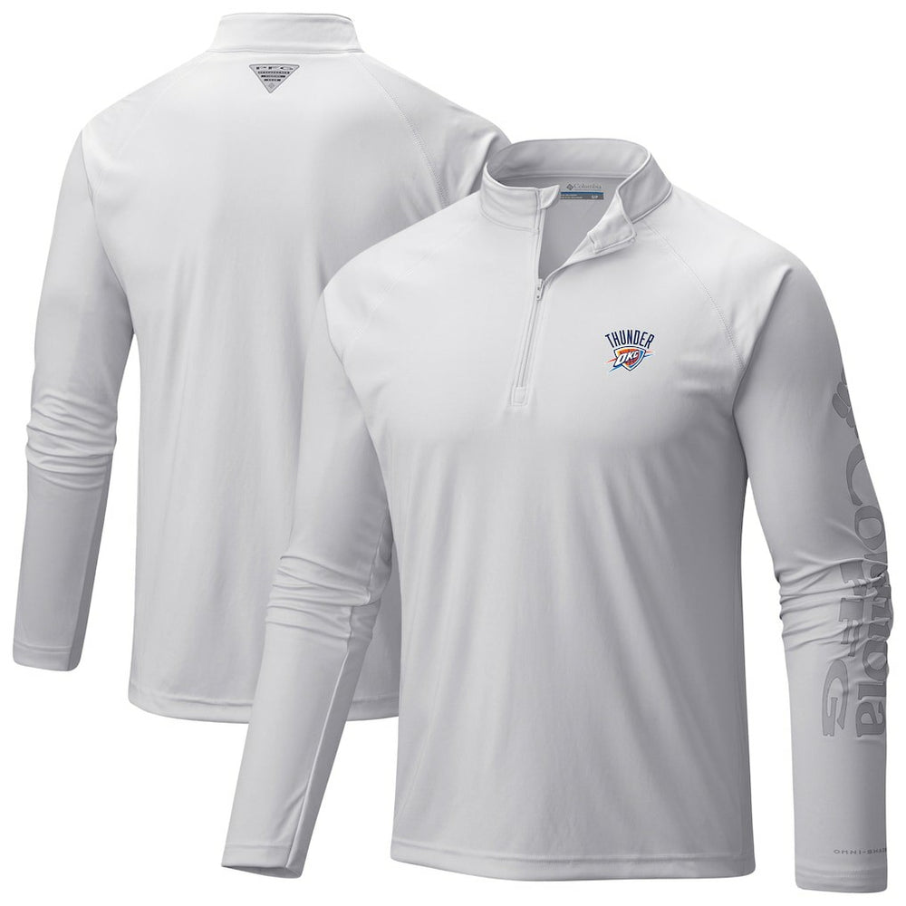 NBA Oklahoma City Thunder PFG Terminal Tackle Quarter-Zip Top