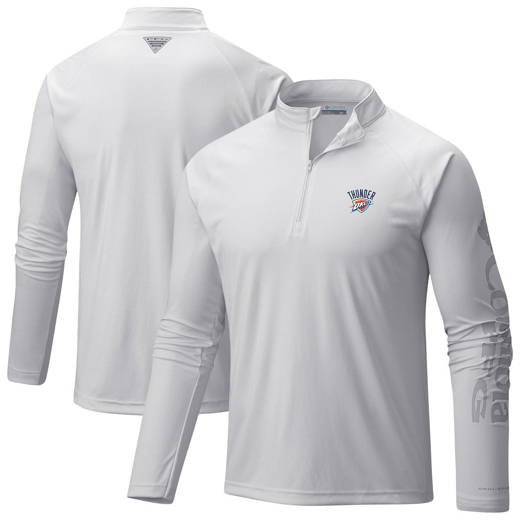 NBA Oklahoma City Thunder PFG Terminal Tackle Quarter-Zip Top