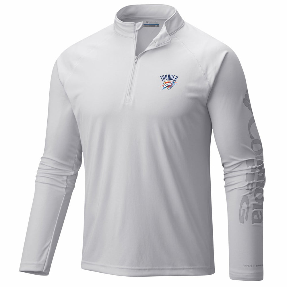 NBA Oklahoma City Thunder PFG Terminal Tackle Quarter-Zip Top
