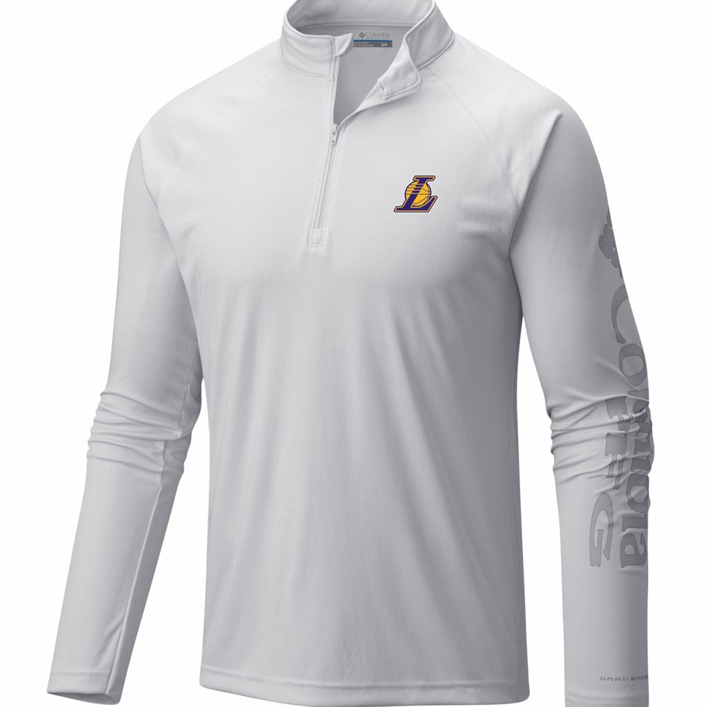 NBA Los Angeles Lakers PFG Terminal Tackle Quarter-Zip Top