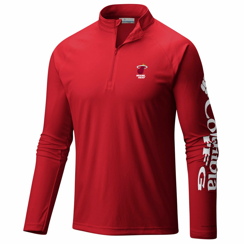 NBA Miami Heat PFG Terminal Tackle Quarter-Zip Top