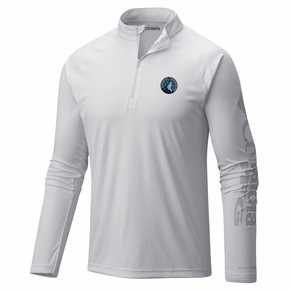 NBA Minnesota Timberwolves PFG Terminal Tackle Quarter-Zip Top