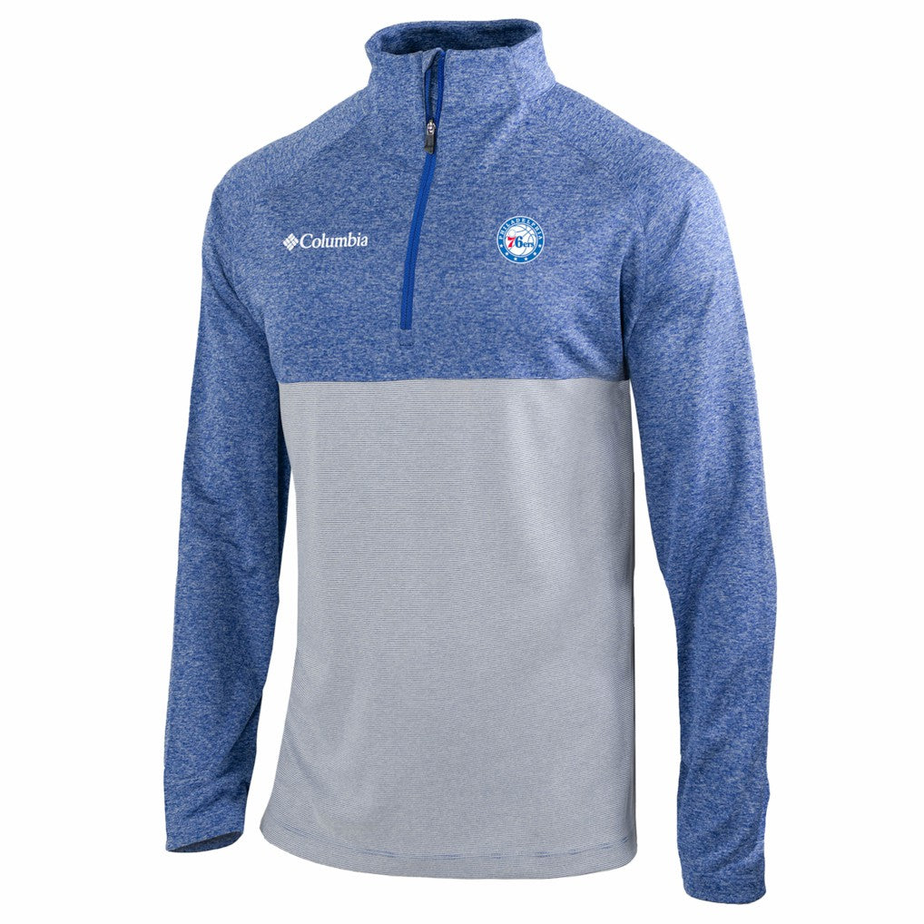 NBA Philadelphia 76ers Omni-Wick Rockin' It Quarter-Zip Top