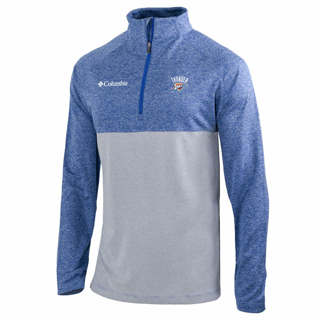 NBA Oklahoma City Thunder Omni-Wick Rockin' It Quarter-Zip Top