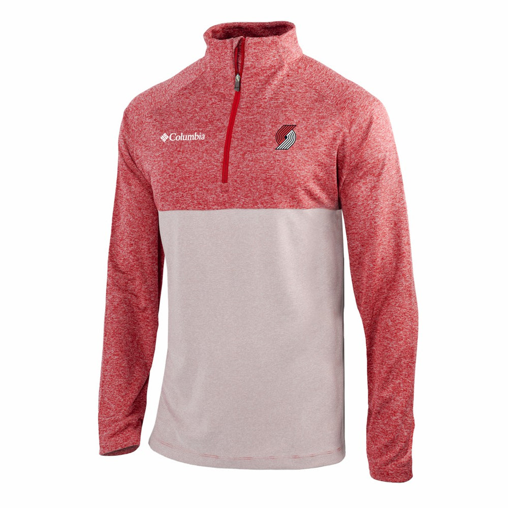 NBA Portland Trail Blazers Omni-Wick Rockin' It Quarter-Zip Top