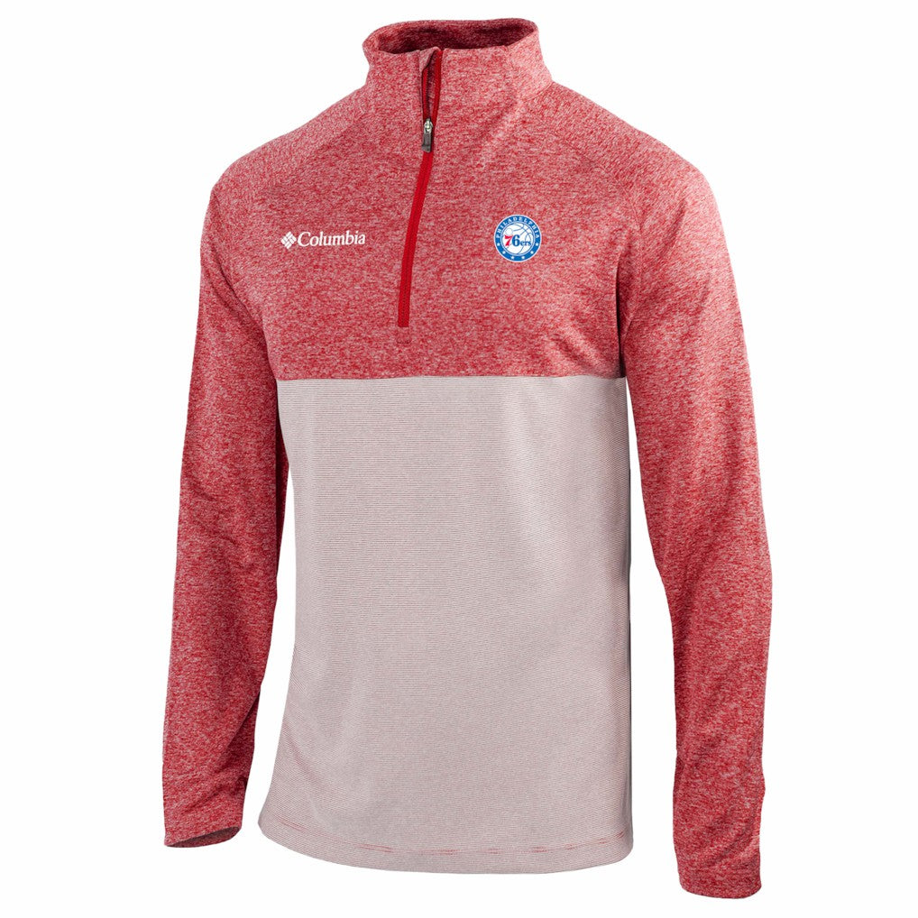 NBA Philadelphia 76ers Omni-Wick Rockin' It Quarter-Zip Top