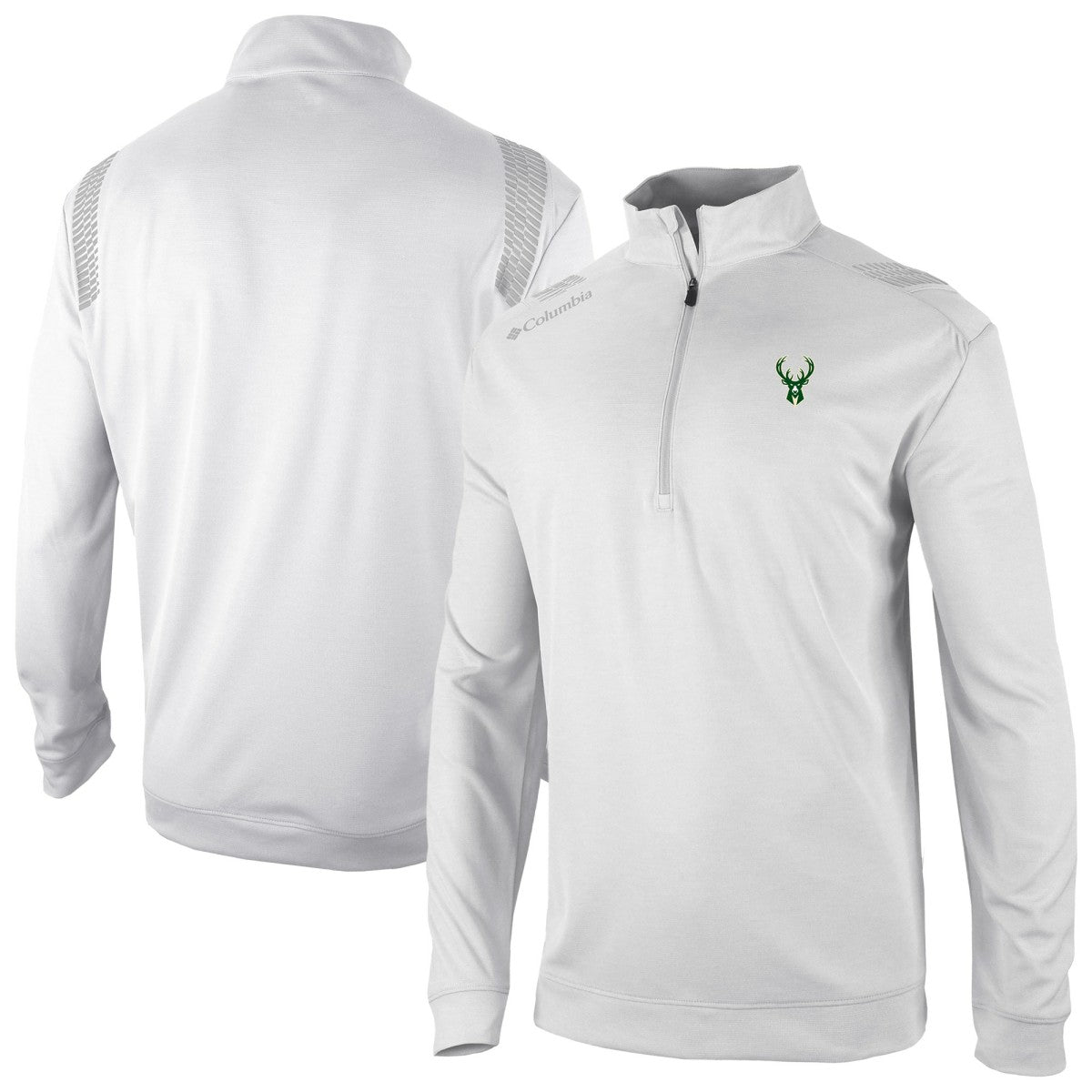 NBA Milwaukee Bucks Oakland Downs Omni-Wick Quarter-Zip Top