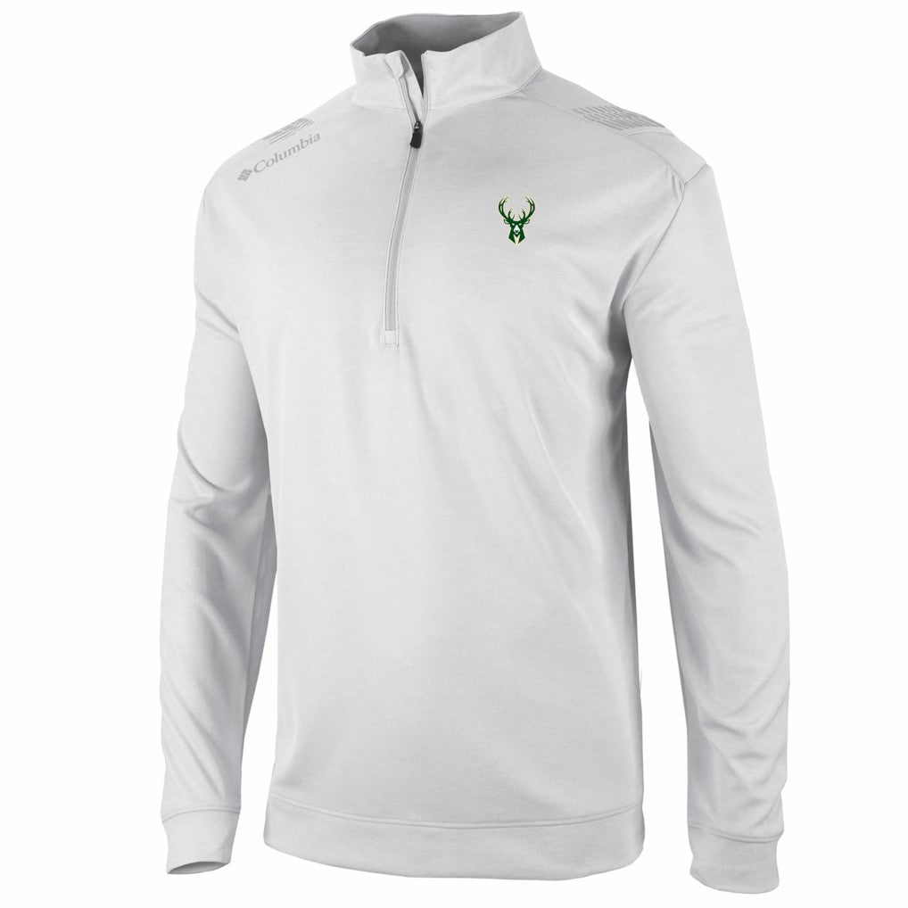 NBA Milwaukee Bucks Oakland Downs Omni-Wick Quarter-Zip Top