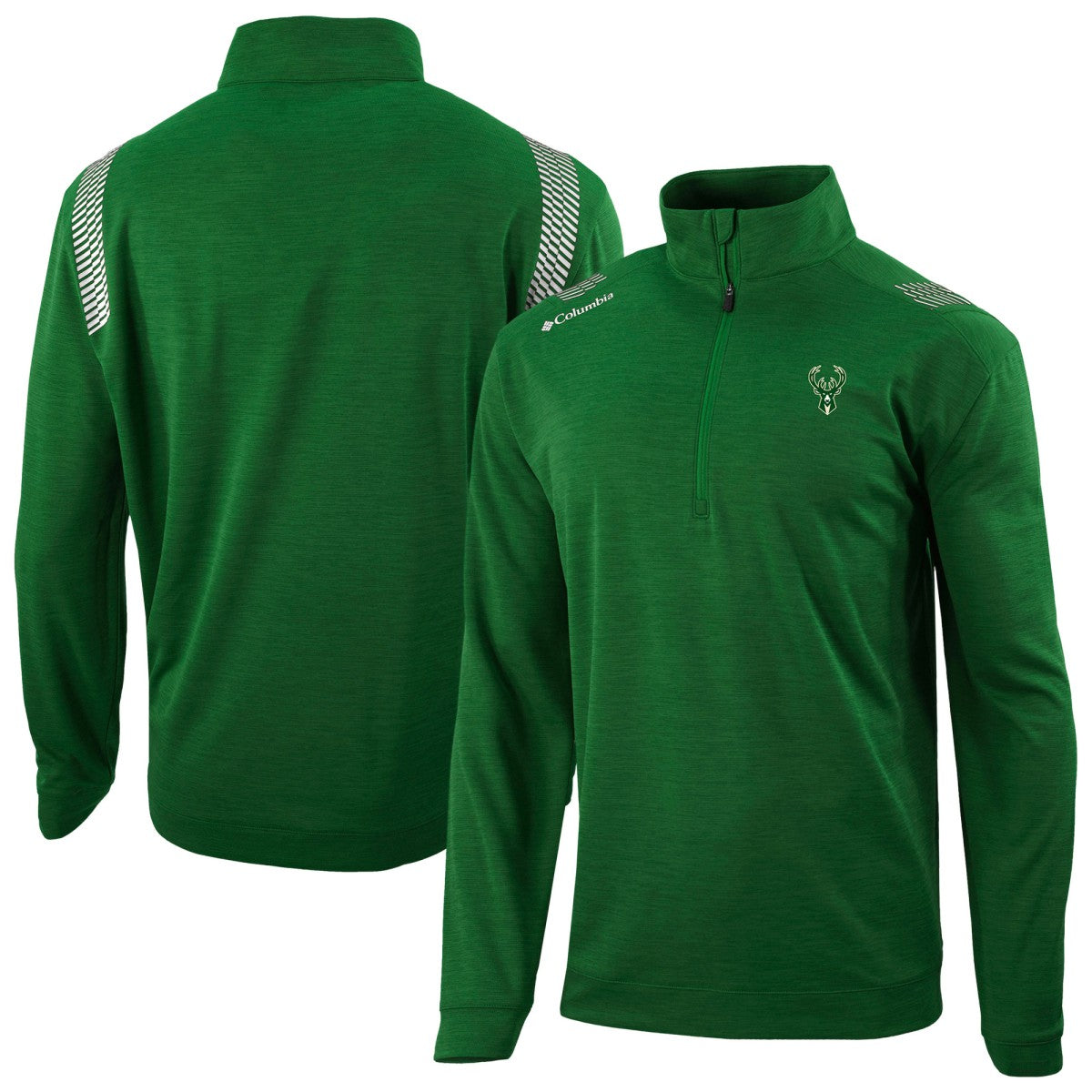 NBA Milwaukee Bucks Oakland Downs Omni-Wick Quarter-Zip Top