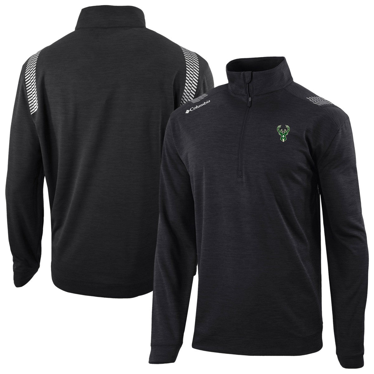 NBA Milwaukee Bucks Oakland Downs Omni-Wick Quarter-Zip Top