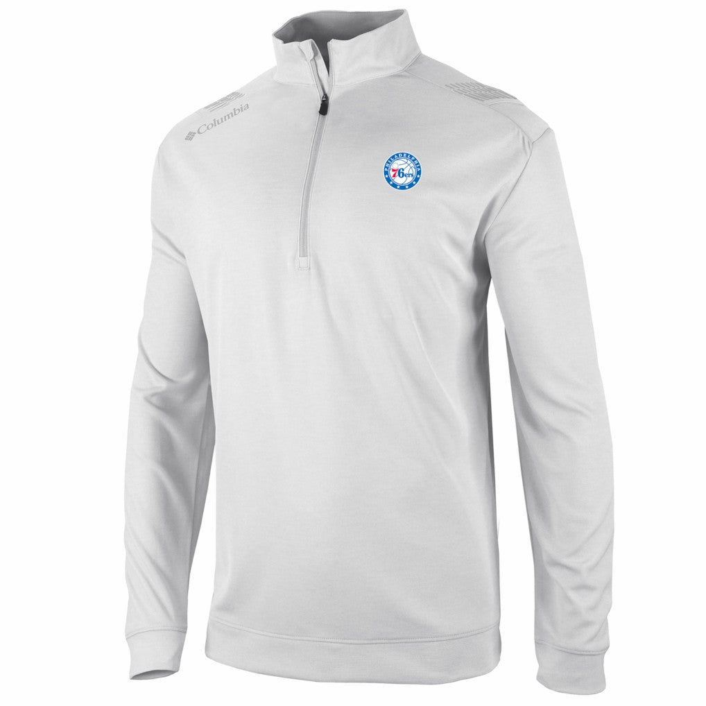 NBA Philadelphia 76ers Oakland Downs Omni-Wick Quarter-Zip Top