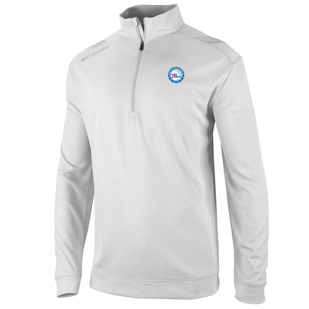NBA Philadelphia 76ers Oakland Downs Omni-Wick Quarter-Zip Top
