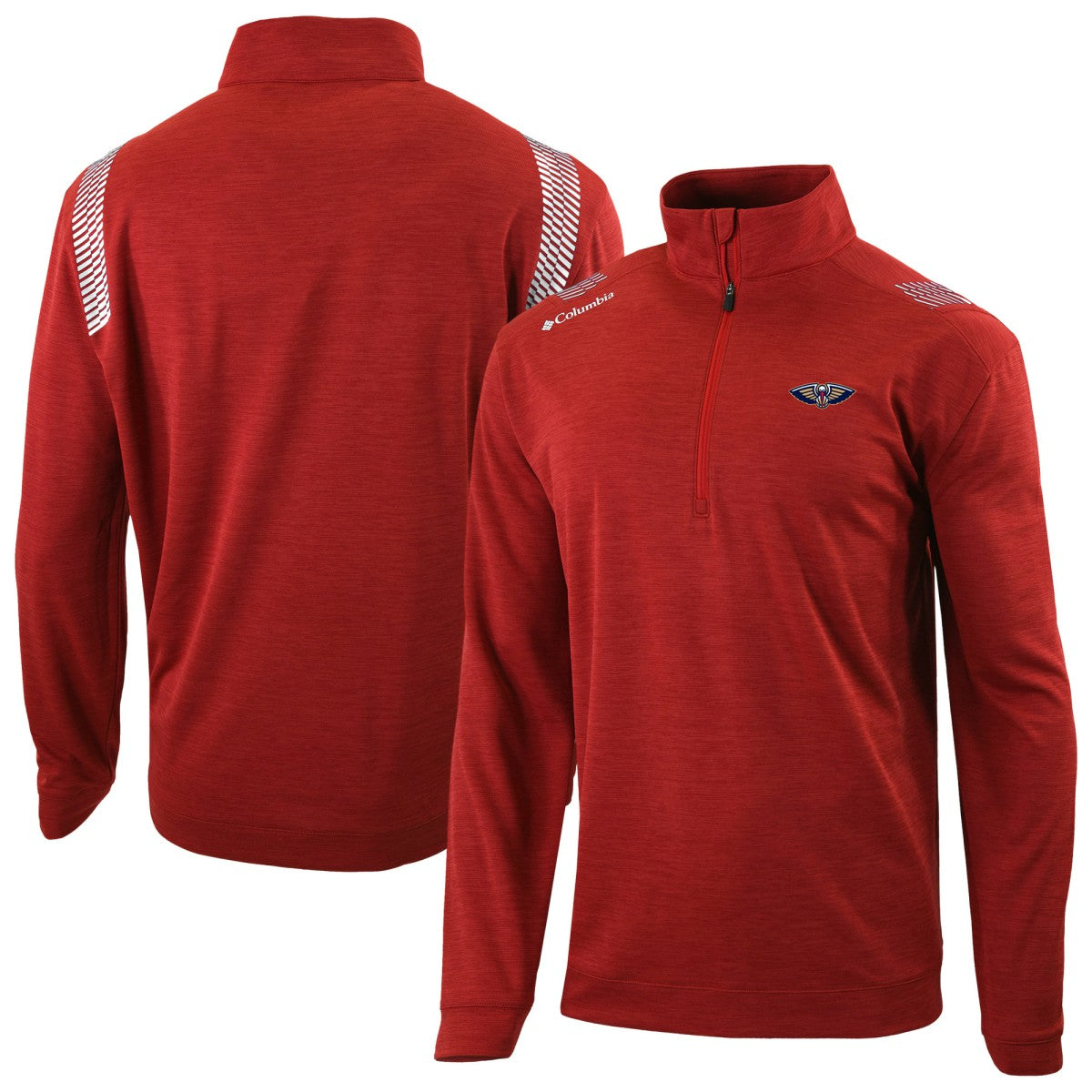 NBA New Orleans Pelicans Oakland Downs Omni-Wick Quarter-Zip Top