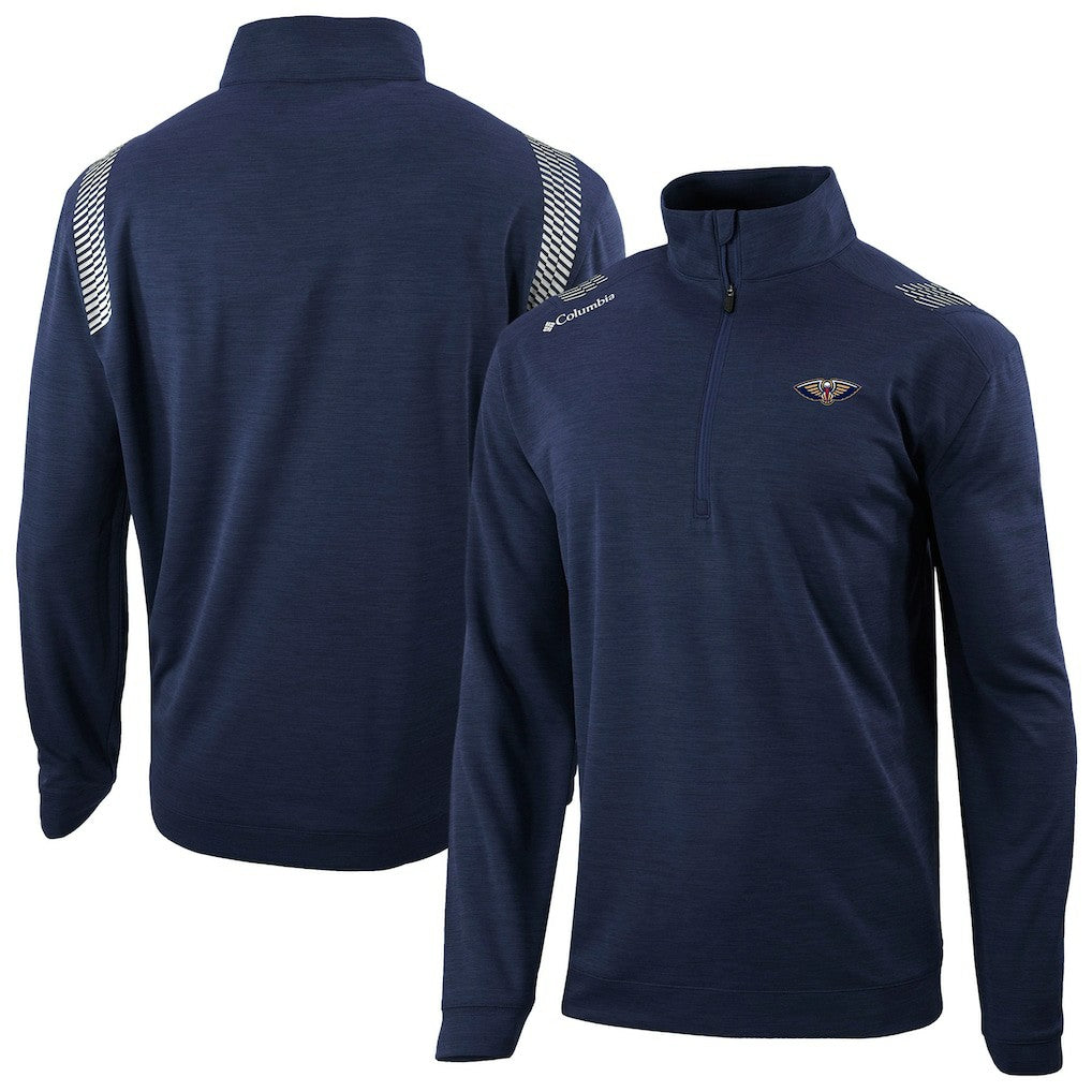 NBA New Orleans Pelicans Oakland Downs Omni-Wick Quarter-Zip Top