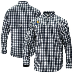 NBA Indiana Pacers Super Tamiami Omni-Shade Long Sleeve Button-Down Shirt