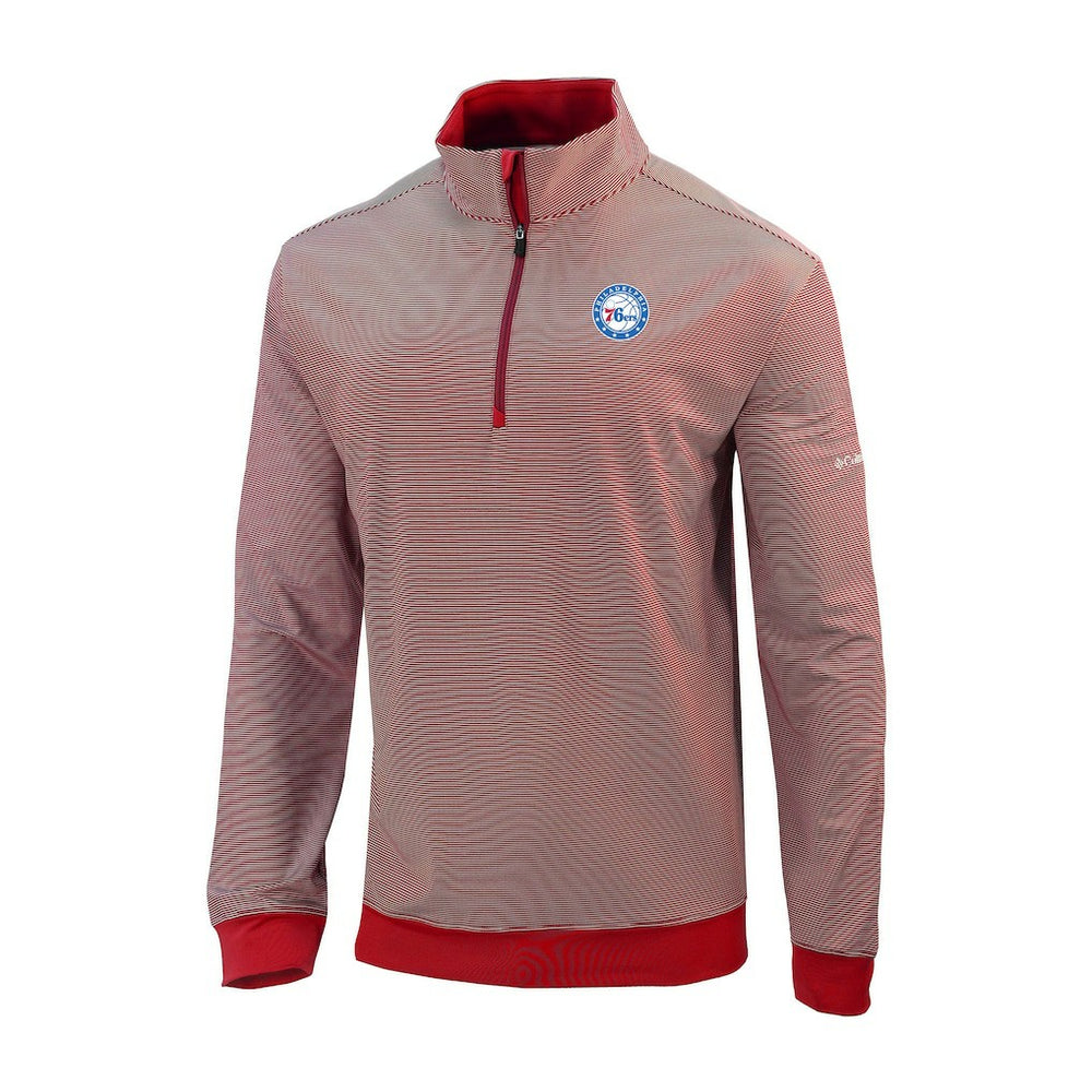 NBA Philadelphia 76ers Omni-Wick Even Lie Quarter-Zip Top