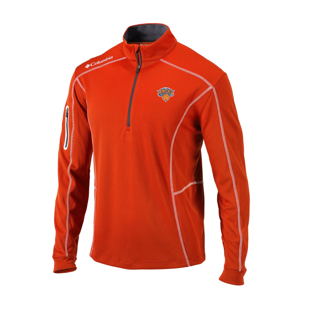 NBA New York Knicks Omni-Wick Shotgun Quarter-Zip Jacket