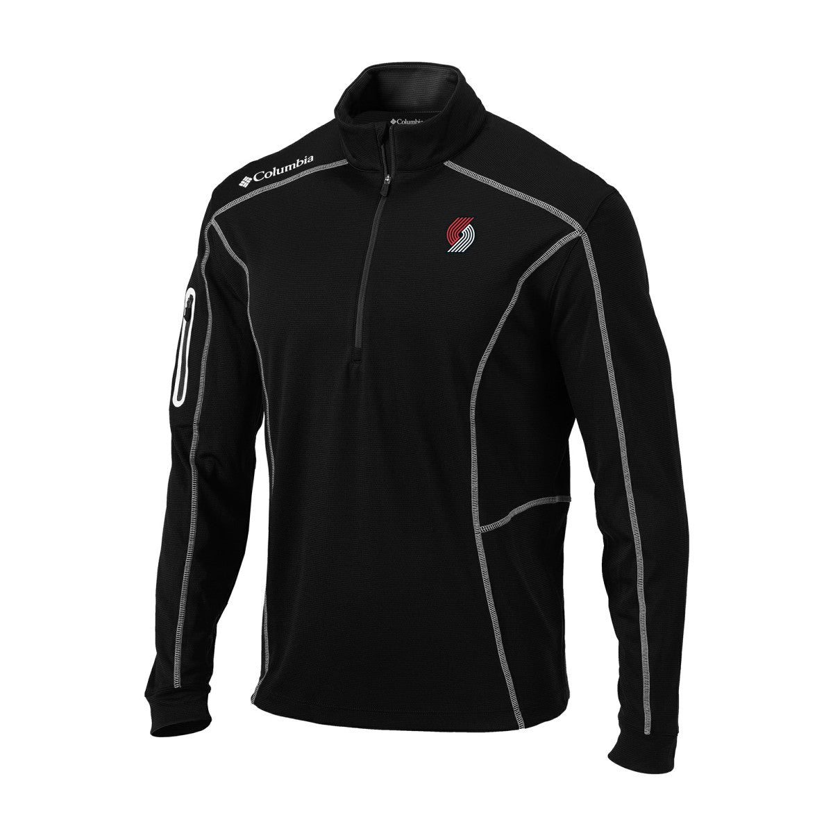 NBA Portland Trail Blazers Omni-Wick Shotgun Quarter-Zip Jacket
