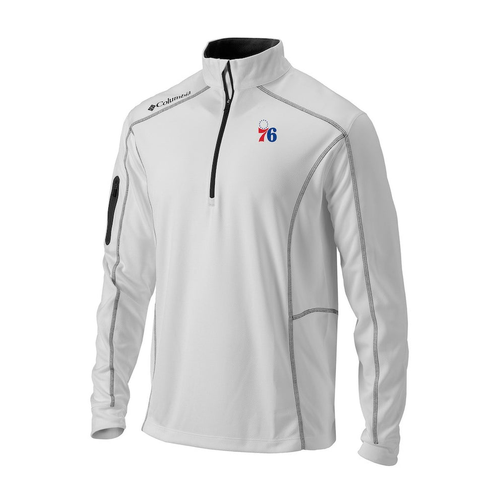NBA Philadelphia 76ers Omni-Wick Shotgun Quarter-Zip Jacket