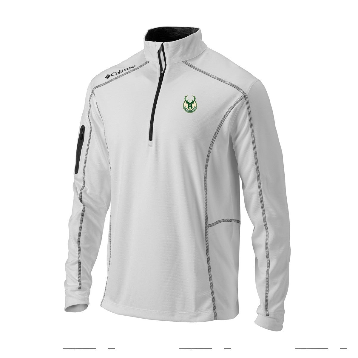 NBA Milwaukee Bucks Omni-Wick Shotgun Quarter-Zip Jacket