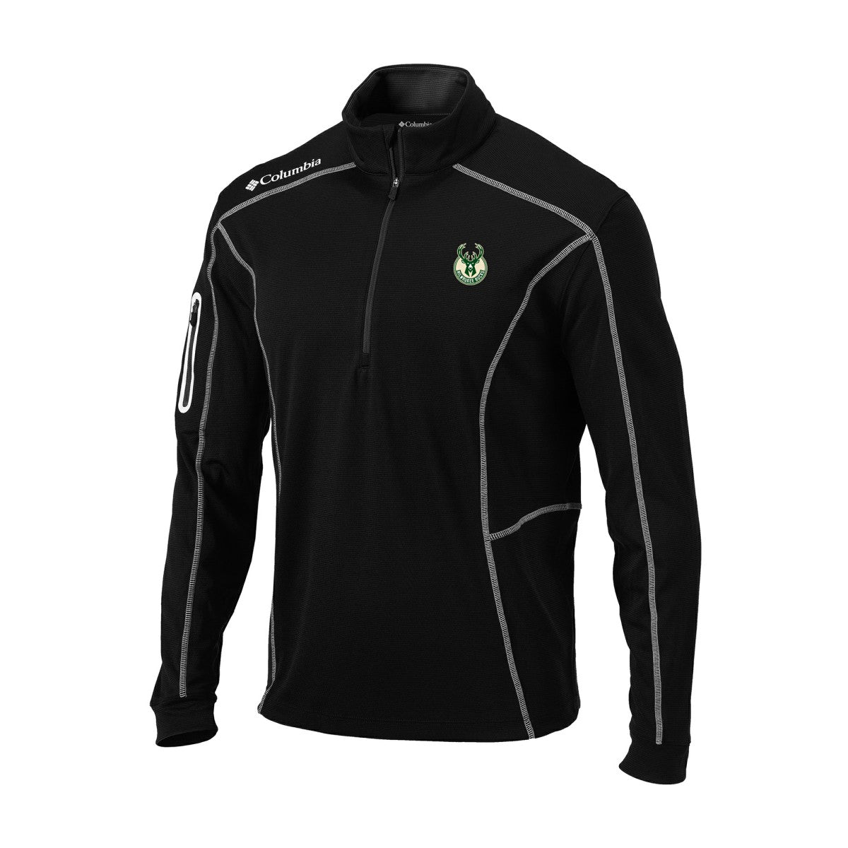 NBA Milwaukee Bucks Omni-Wick Shotgun Quarter-Zip Jacket