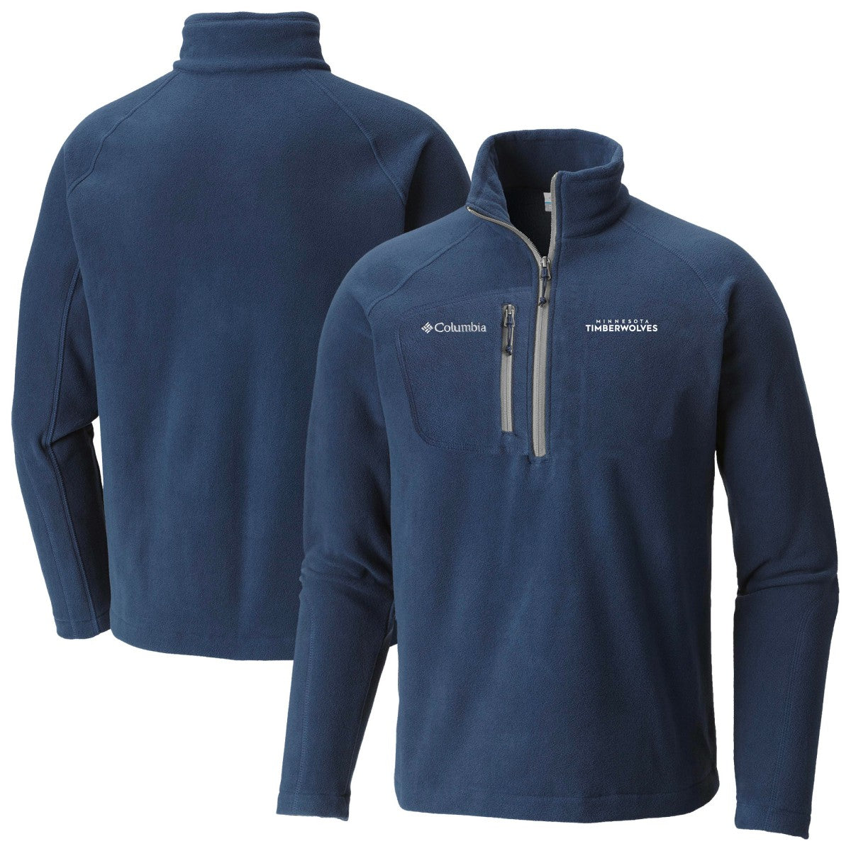 NBA Minnesota Timberwolves Fast Trek III Half-Zip Fleece Pullover