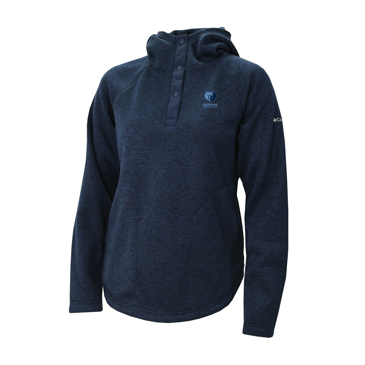 NBA Memphis Grizzlies Women's Sweater Weather Quarter-Snap Hoodie