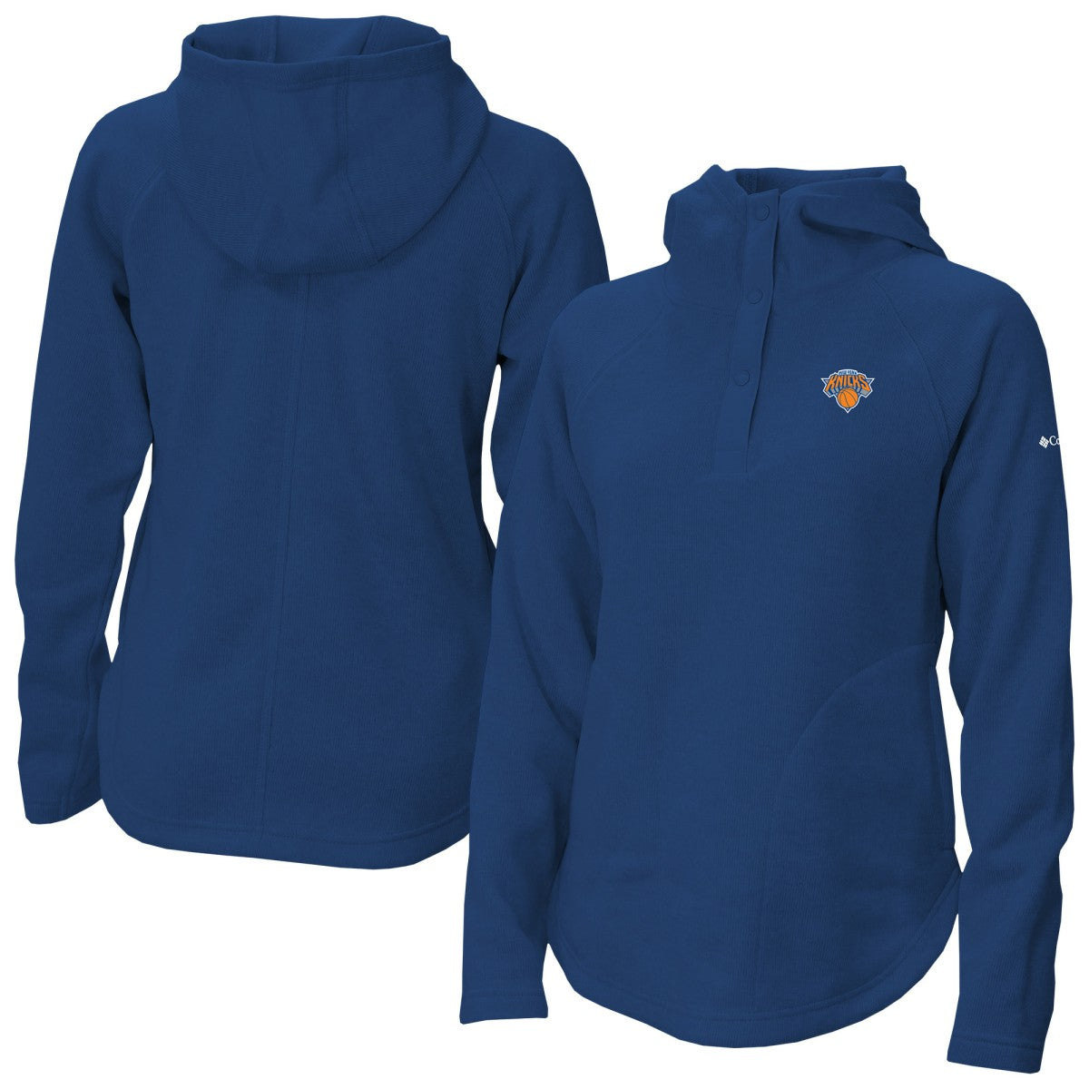 NBA New York Knicks Women's Sweater Weather Quarter-Snap Hoodie