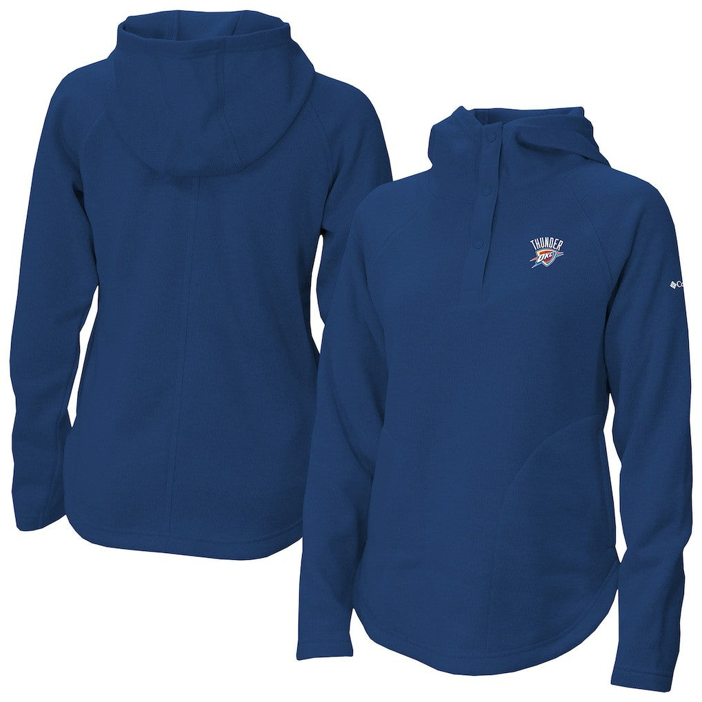 NBA Oklahoma City Thunder Women's Sweater Weather Quarter-Snap Hoodie