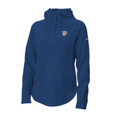 NBA Oklahoma City Thunder Women's Sweater Weather Quarter-Snap Hoodie