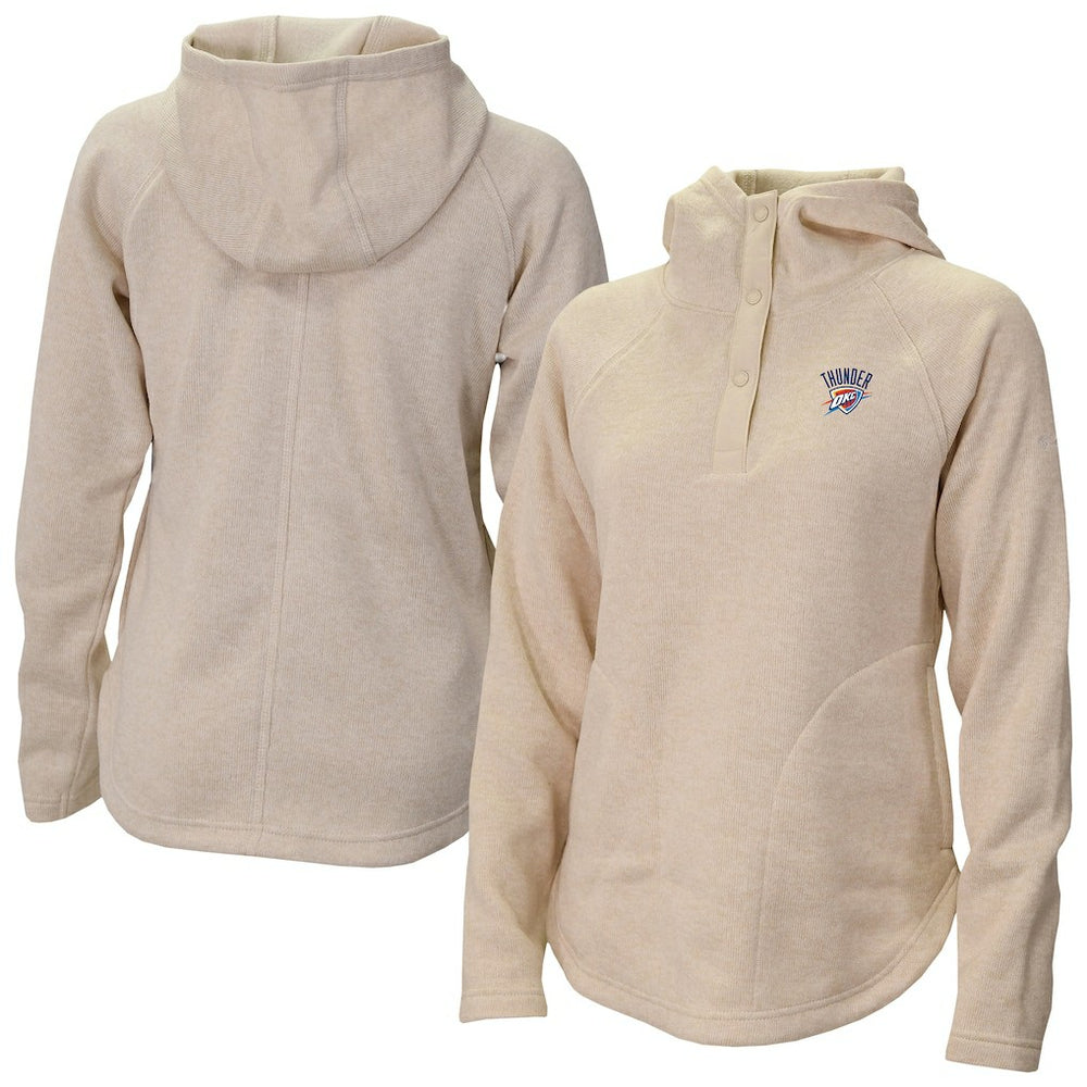 NBA Oklahoma City Thunder Women's Sweater Weather Quarter-Snap Hoodie