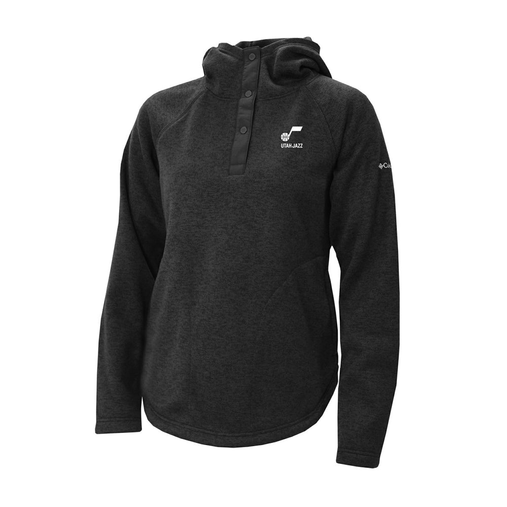 NBA Utah Jazz Women's Sweater Weather Quarter-Snap Hoodie