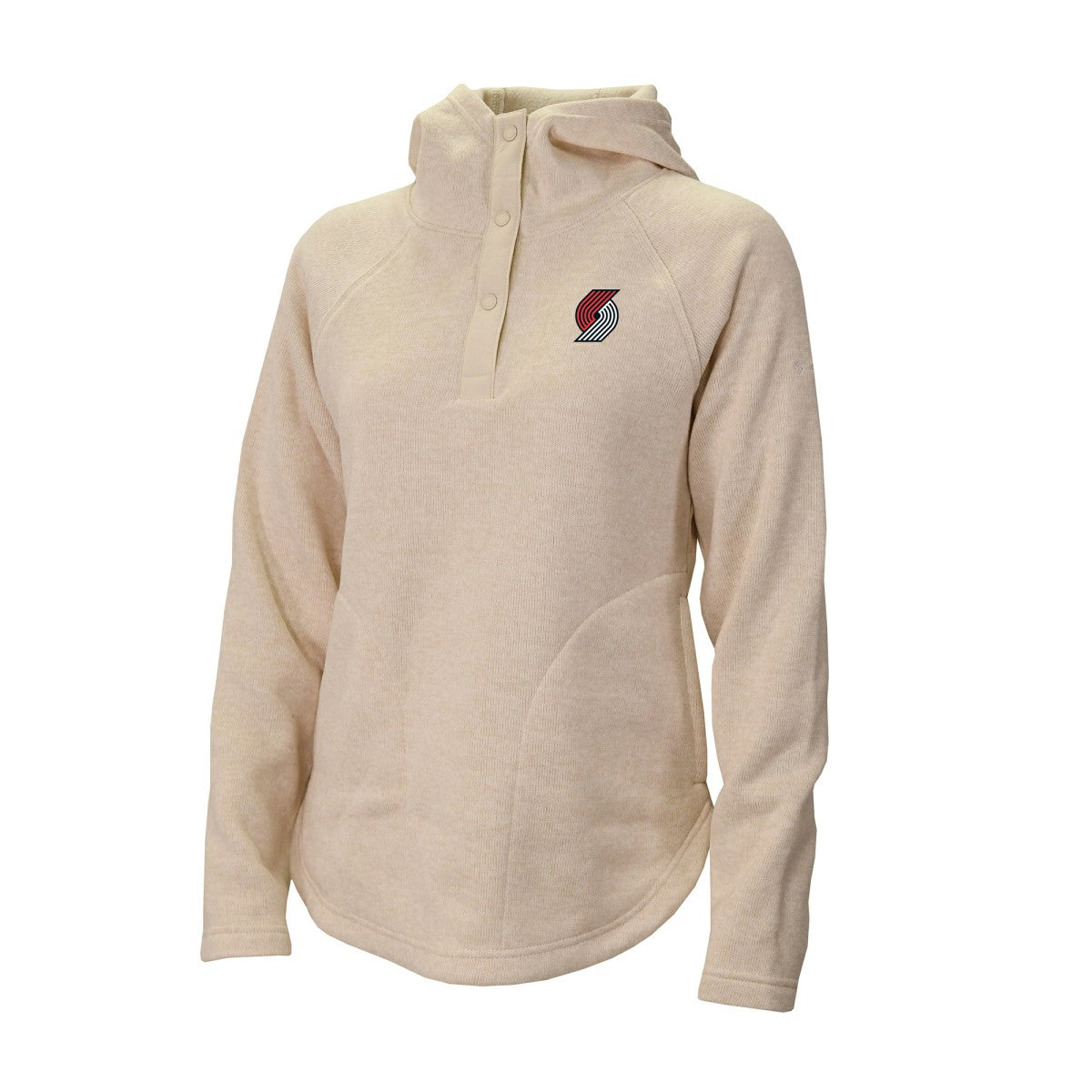 NBA Portland Trail Blazers Women's Sweater Weather Quarter-Snap Hoodie