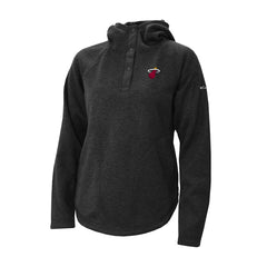 NBA Miami Heat Women's Sweater Weather Quarter-Snap Hoodie