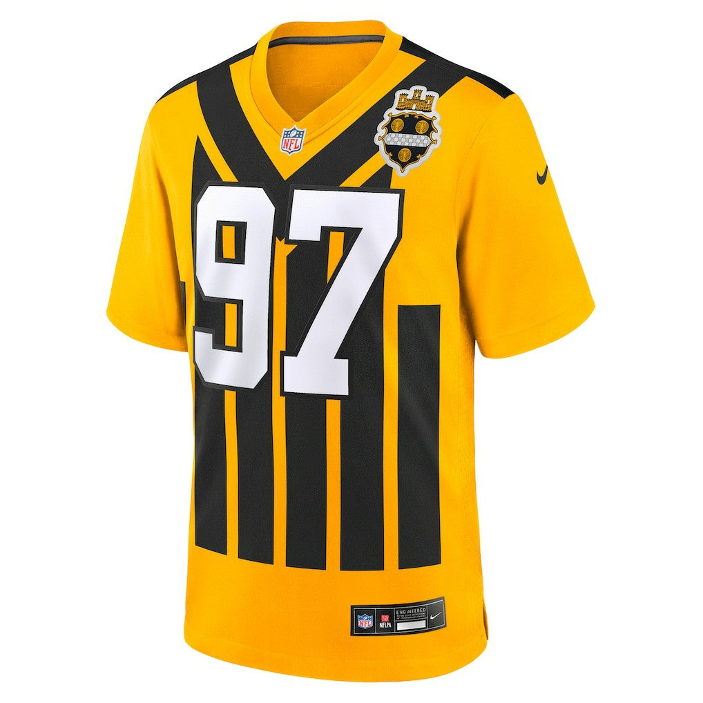 Cameron Heyward  Alternate 1933 Throwback Game Jersey - Pittsburgh Steelers