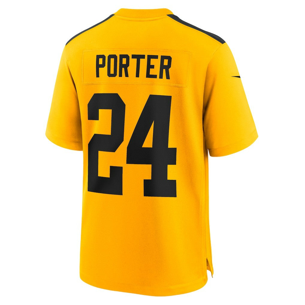 Joey Porter Jr.  Alternate 1933 Throwback Game Jersey - Pittsburgh Steelers