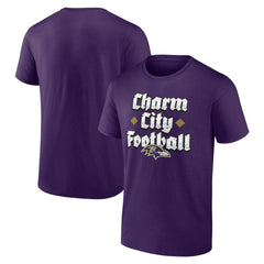 Charm City Football T-Shirt - Baltimore Ravens