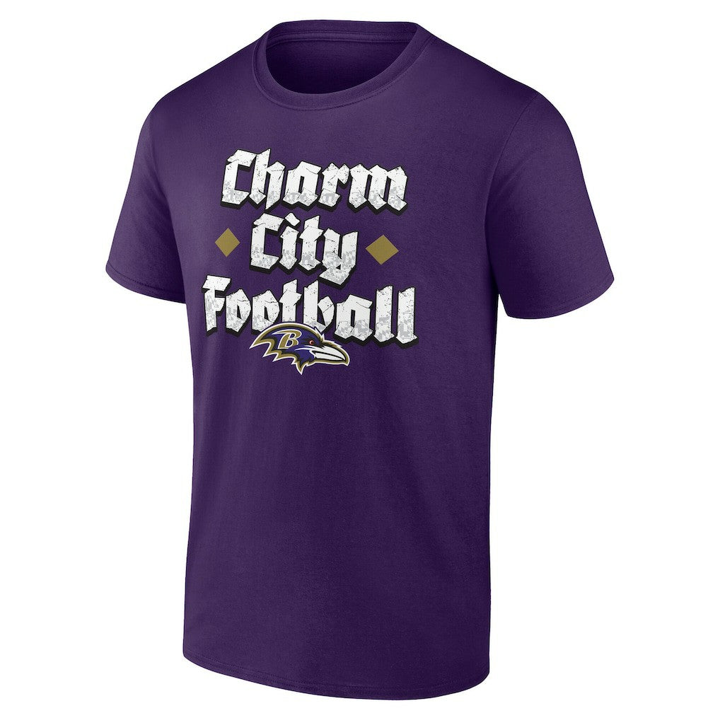 Charm City Football T-Shirt - Baltimore Ravens