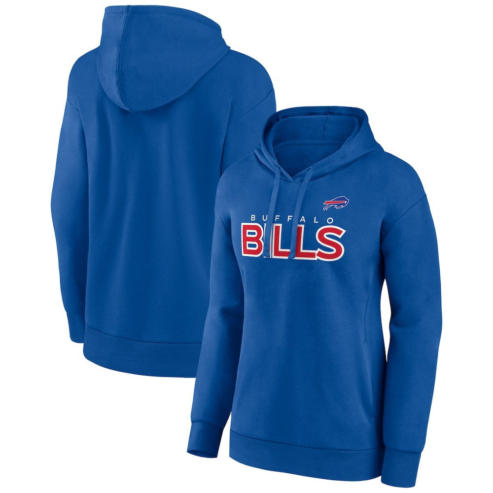 Women's Check List Pullover Hoodie - Buffalo Bills