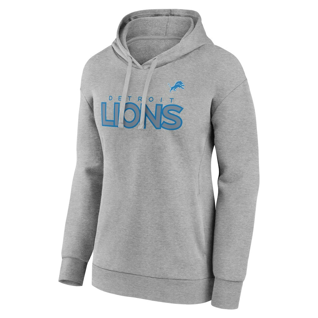 Women's Check List Pullover Hoodie - Detroit Lions