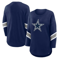 Women's Redzone Bling 3/4-Sleeve T-Shirt - Dallas Cowboys