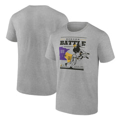 Minnesota Vikings vs.  Battle Border T-Shirt - Green Bay Packers