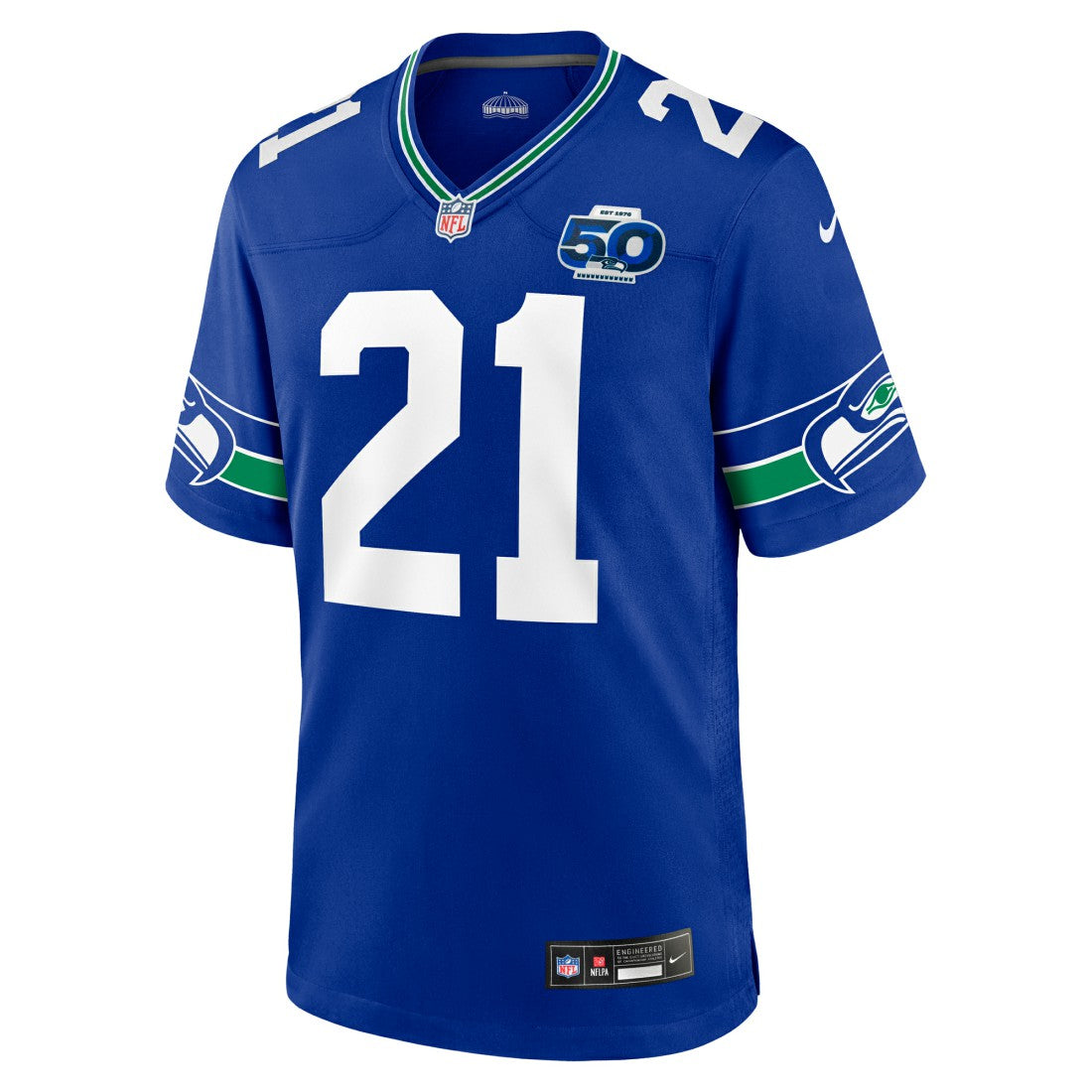 Devon Witherspoon  Alternate 50th Season Game Jersey - Seattle Seahawks