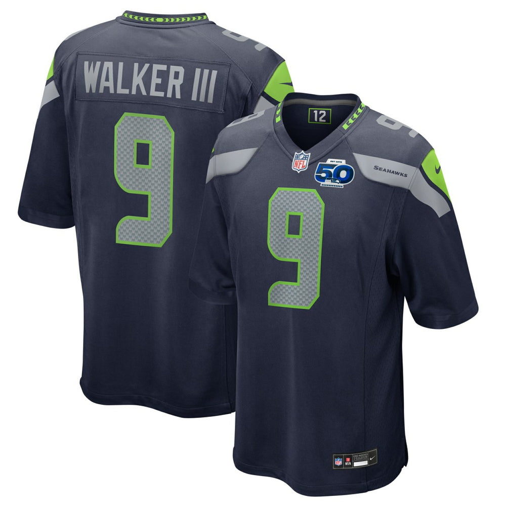 Kenneth Walker III  50th Season Game Jersey - Seattle Seahawks