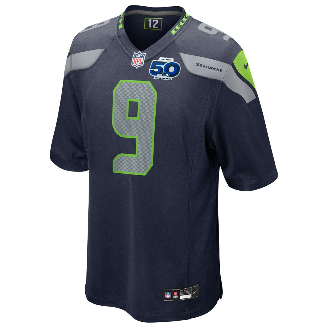 Kenneth Walker III  50th Season Game Jersey - Seattle Seahawks