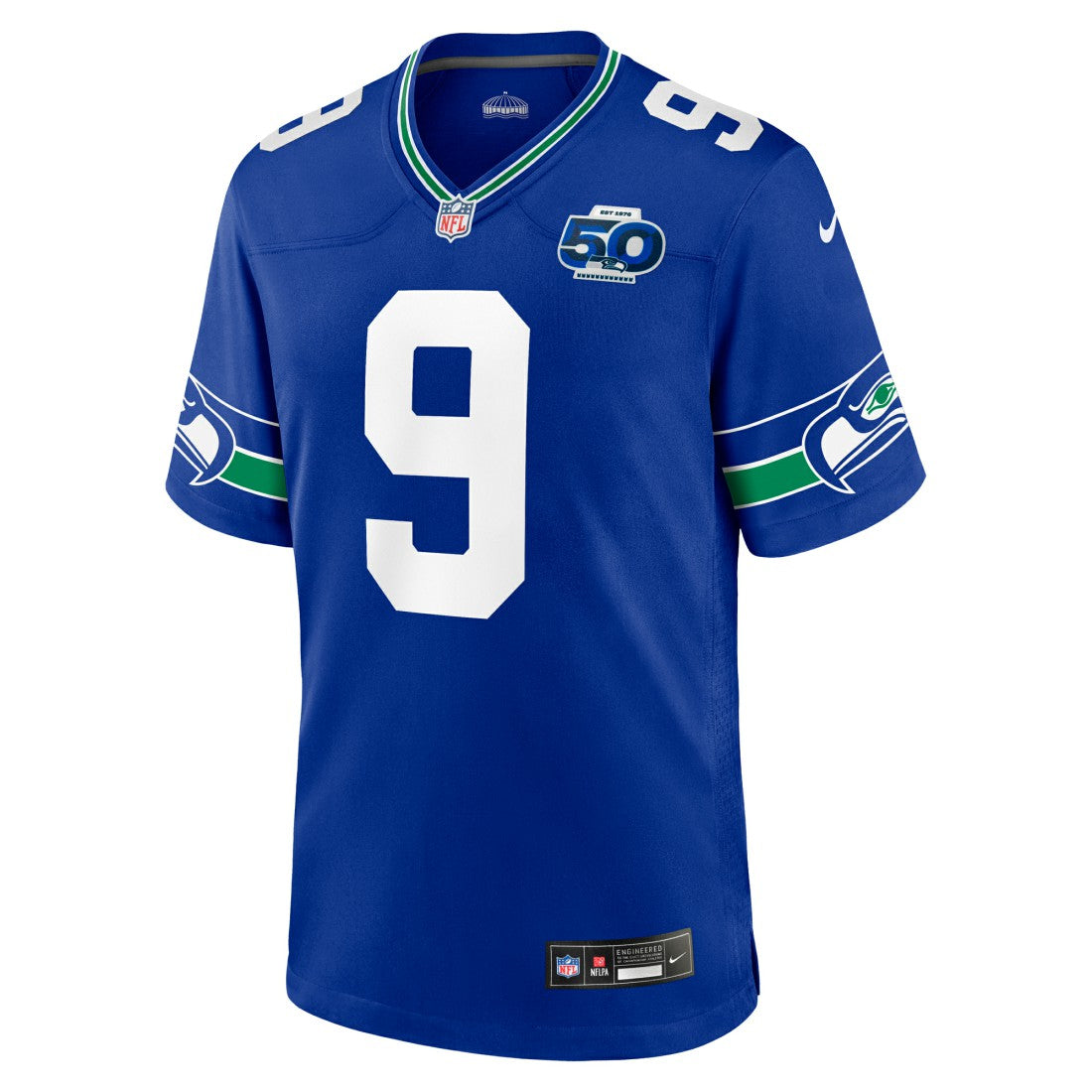 Kenneth Walker III  Alternate 50th Season Game Jersey - Seattle Seahawks
