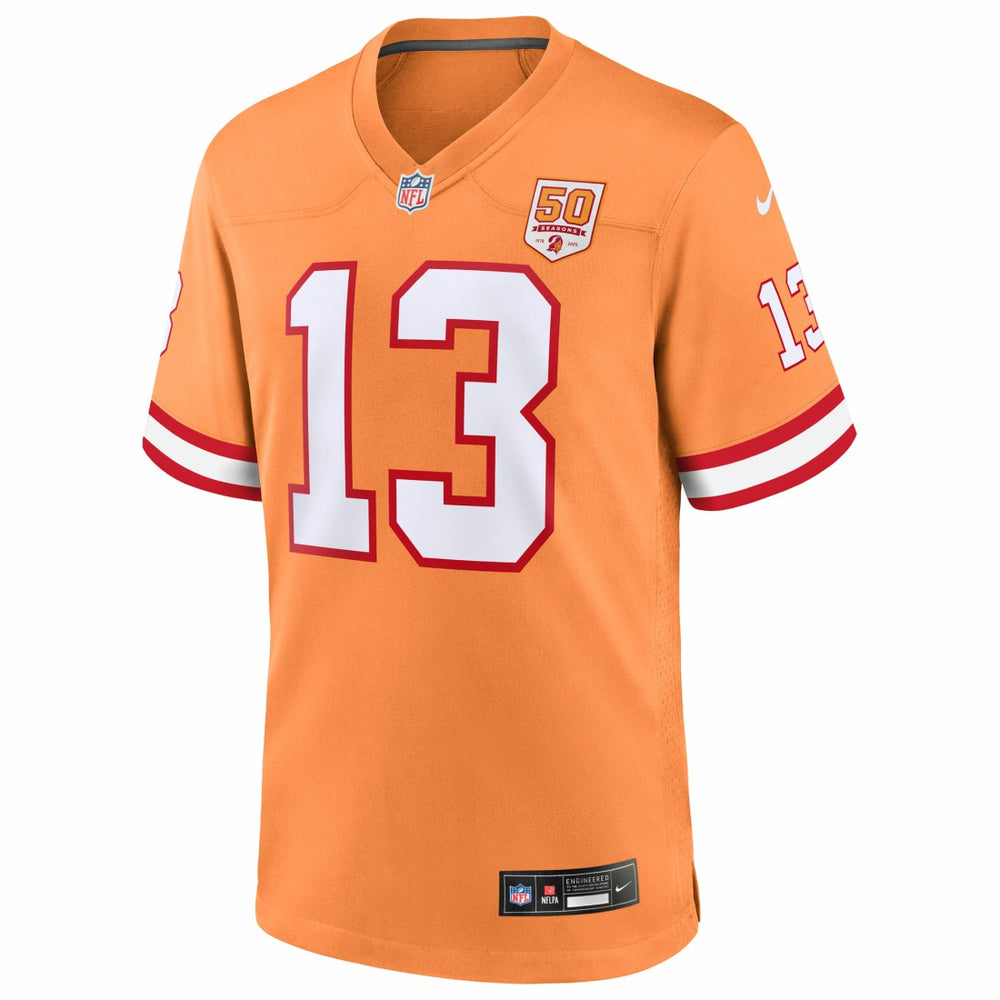 Mike Evans  50th Season Game Jersey - Tampa Bay Buccaneers