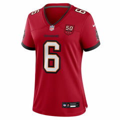 Baker Mayfield  Women's 50th Season Team Game Jersey - Tampa Bay Buccaneers