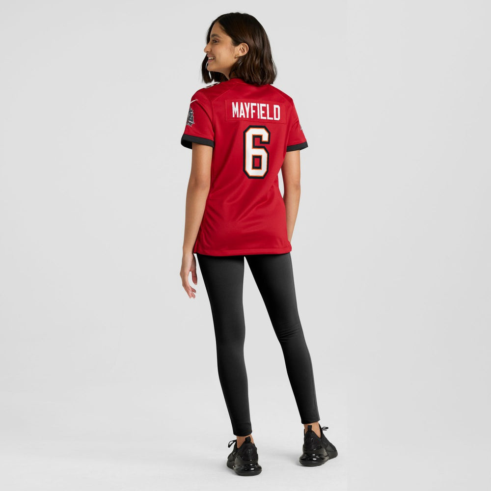 Baker Mayfield  Women's 50th Season Team Game Jersey - Tampa Bay Buccaneers