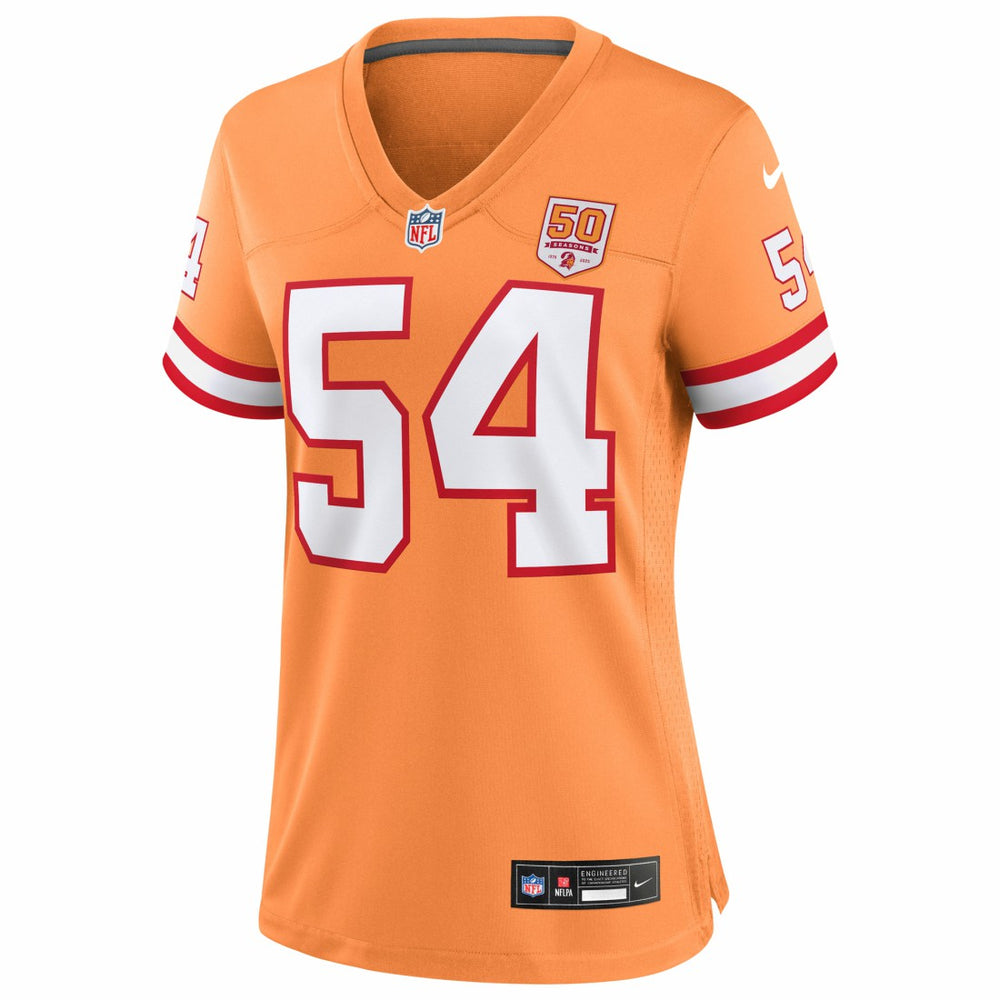 Lavonte David  Women's 50th Season Game Jersey - Tampa Bay Buccaneers